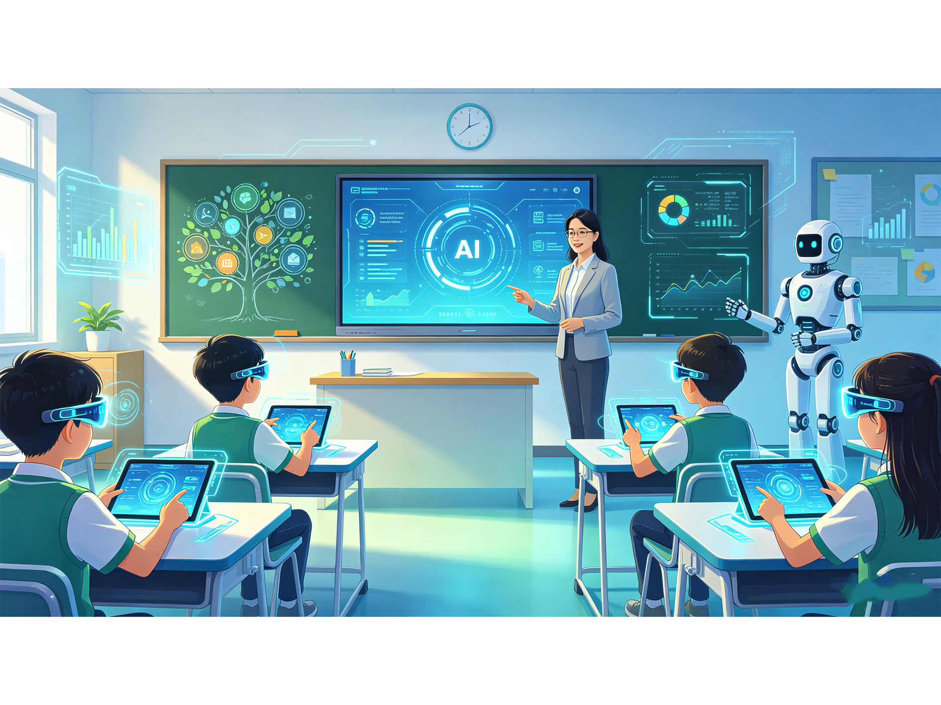 多地发布“人工智能+教育”行动方案——AI实验室建设进入快车道